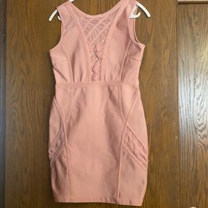 Missguided banded mini dress